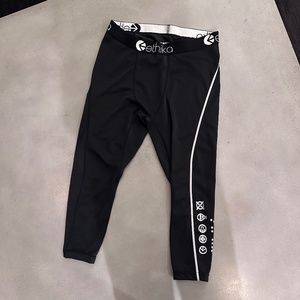 Ethika 3/4 Length Subzero Performance Compression Tights, Black, Size L